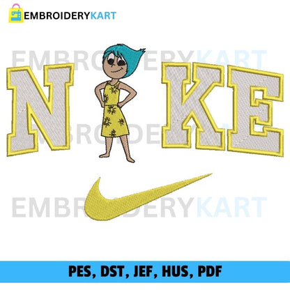 Nike Joy Embroidery File