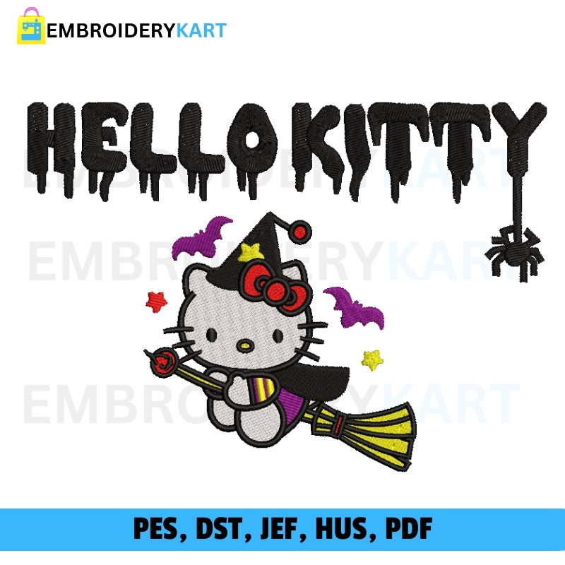 Hello Kitty Embroidery File