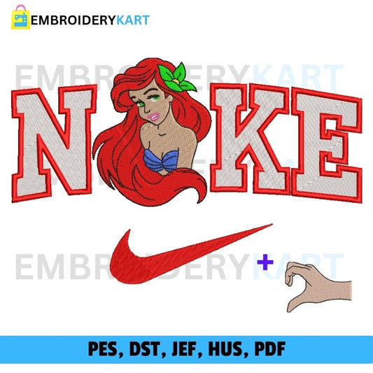 Nike X Ariel Embroidery File