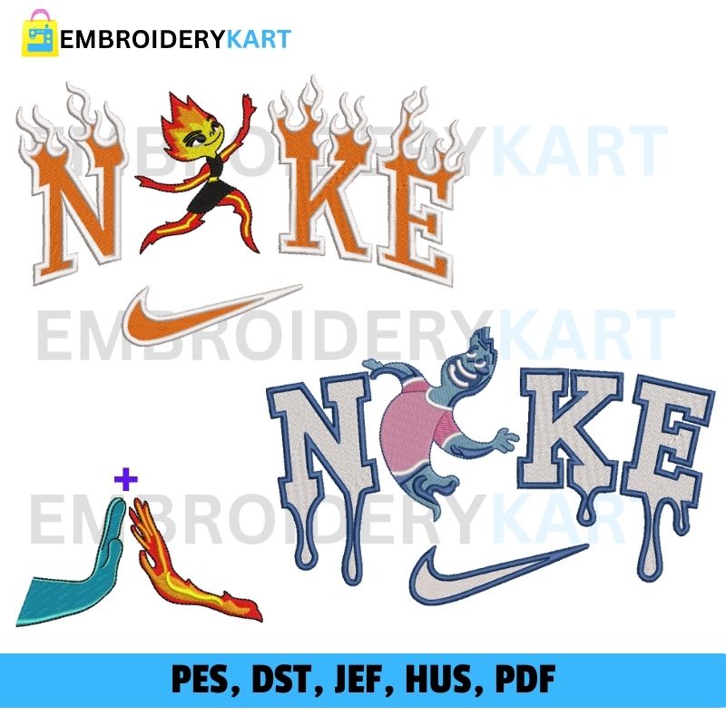 Nike Ember X Wade Embroidery file