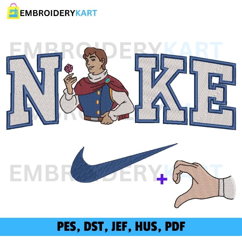 Nike Florian With Hand Embroidery File