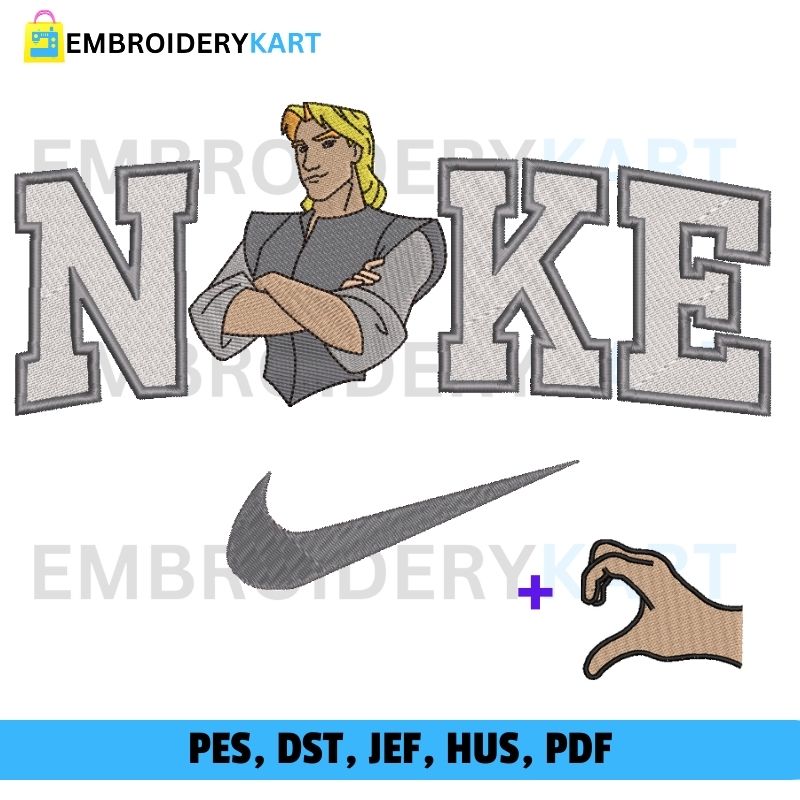 Nike John Smith Embroidery Design