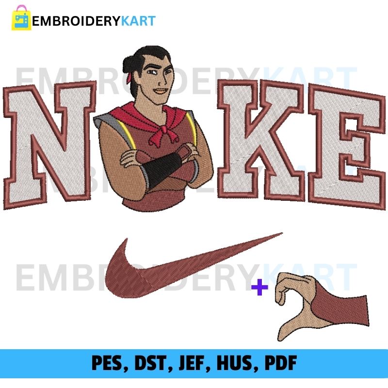 Nike Li Shang Hand Embroidery File