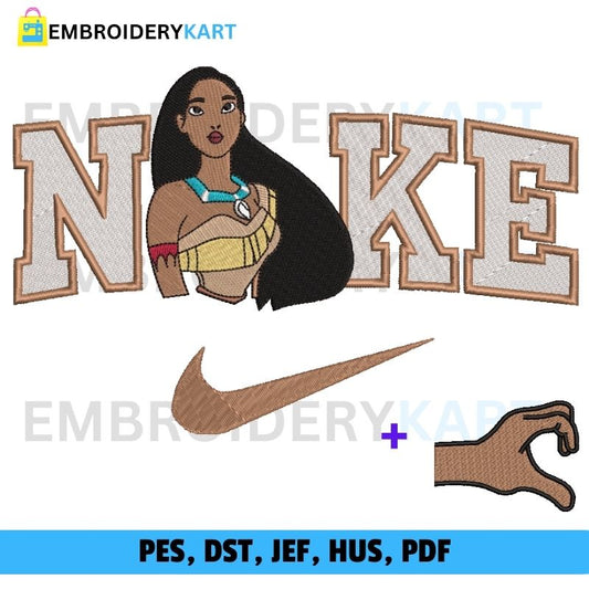 Nike Pocahontas Embroidery File