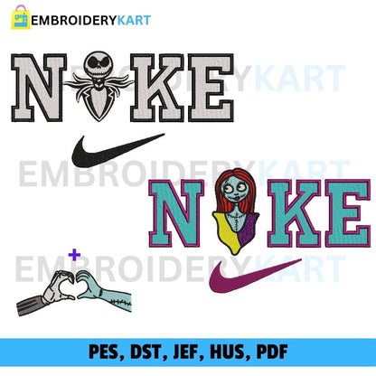 Nike Sally X Nike Jack Embroidery Design