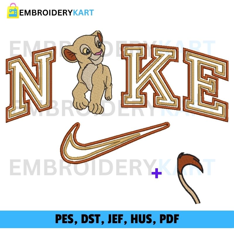 Nike Nala Embroidery Design