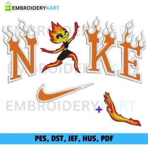 Nike X Ember Embroidery design