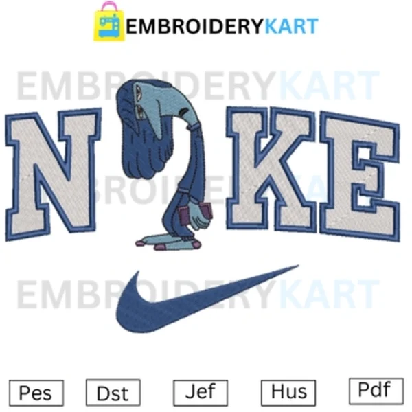 Nike Ennui Embroidery File, Inside out Movie