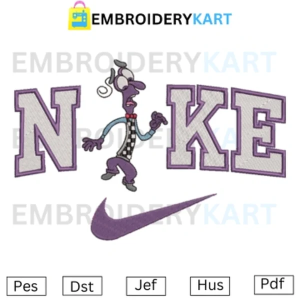 Nike Fear Embroidery File