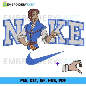 Flynn Rider X Nike Embroidery File