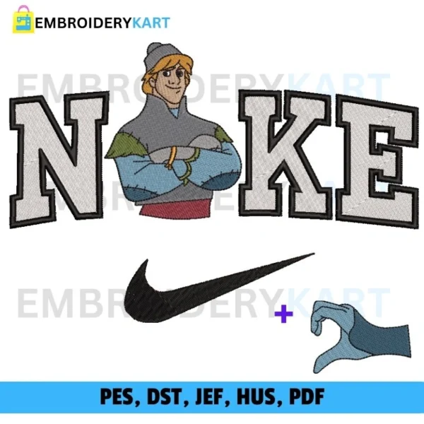 Nike Kristoff With Hand Embroidery File