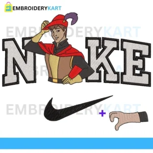 Nike Princes Philip Embroidery Design