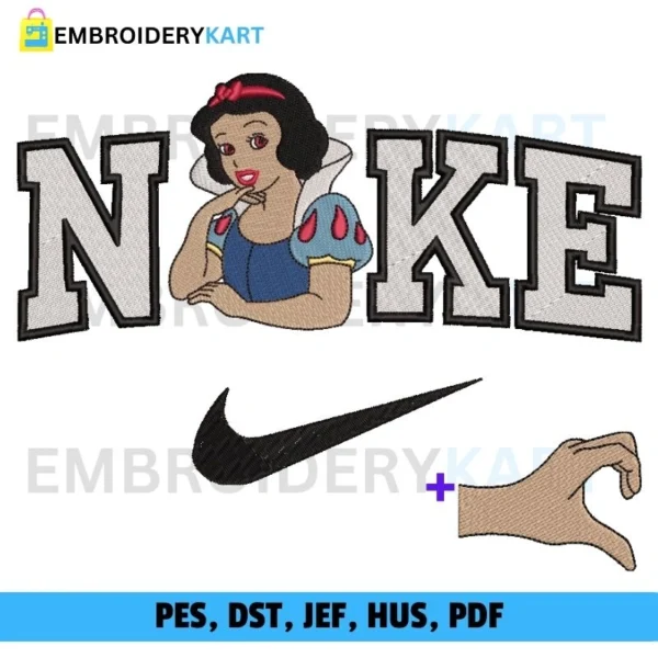 Nike Snow White Embroidery File