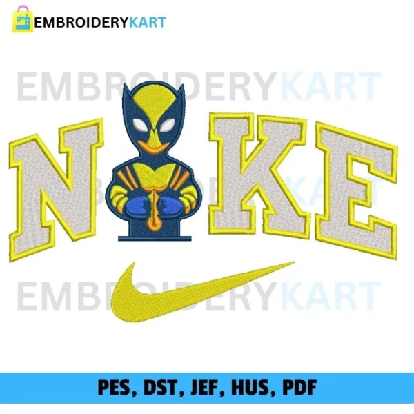 Nike Wolverine Embroidery File