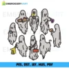 Ghost character Embroidery file