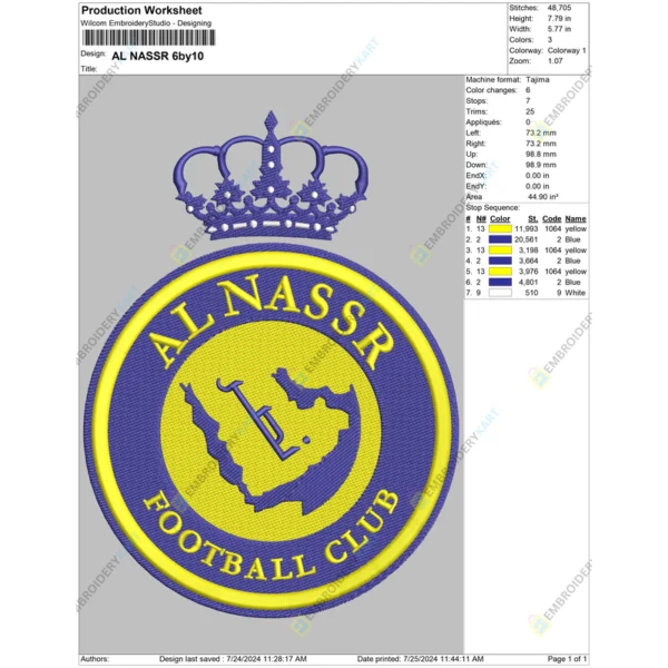AL NASSR 6by10