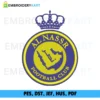 Al Nassr Football Club Embroidery Design