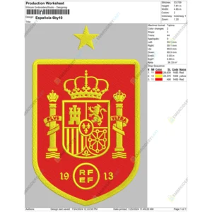 Española 6by10