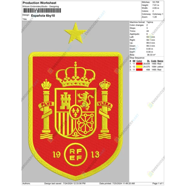 Española 6by10