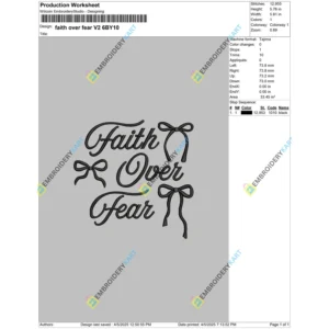 faith over fear V2 6BY10