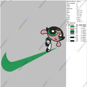 Buttercup Swoosh 6by10