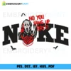 NIKE scream Halloween Embroidery design