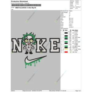 BEETLEJUICE X nike 6by10