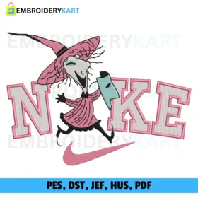 Nike Shock Halloween Embroidery design