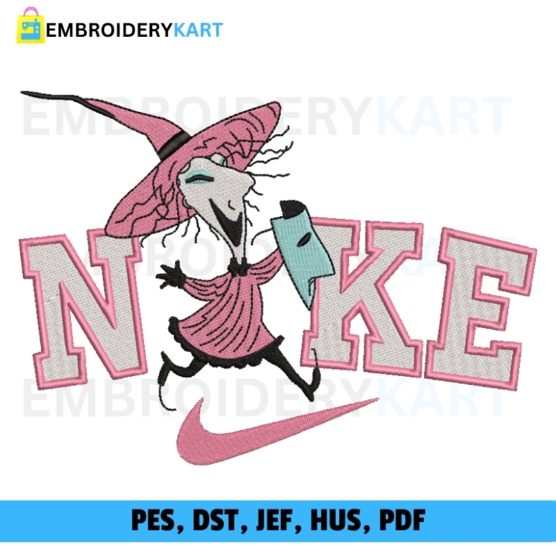 Nike Shock Halloween Embroidery design1