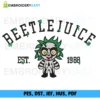 BEETLEJUICE 1988 Halloween Embroidery design