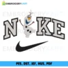 NIKE Olaf Christmas Embroidery design