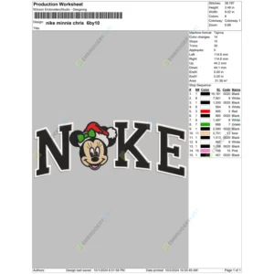 nike minnie chris 6by10