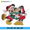 2 MICKY MOUSE LOGO Christmas Embroidery design