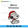 Snoopy christmas Embroidery design