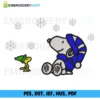 Snoppy snow Christmas Embroidery design