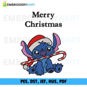 Stitch Merry Christmas Embroidery design