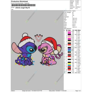 stitchs angel 6by10