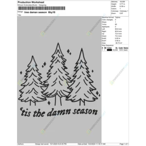 tree daman season 6by10